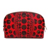 Louis Vuitton红色圆点老花色化妆包17×6×12cm