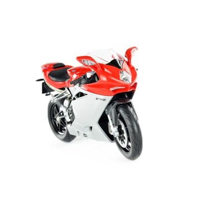 阿古斯塔F4摩托车模型汽车玩具车wl10-06威利