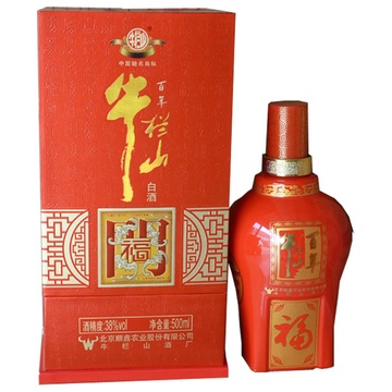 【牛栏山白酒】牛栏山福酒38度500ml【图片 价格 品牌