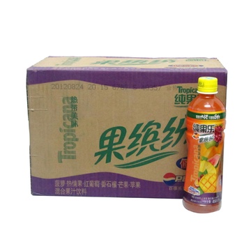 纯果乐 果缤纷热带美味450ml*15瓶/箱