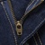 古由卡2013春季新款长牛仔裤韩版修身个性针缝线装饰男装牛仔长裤1309(深蓝 29)第3张高清大图