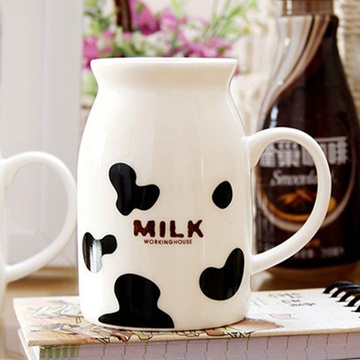 君肴创意趣味情侣杯 星巴克 牛奶杯