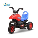 乐的儿童电动车 电动摩托车 宝宝电动三轮车玩具车