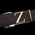 爵特曼男士Z字头板扣真皮皮带牛皮腰带(1 110-115)第3张高清大图