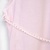 浪莎新品 家居服 针织棉质短袖女士睡衣 女 夏季薄款套装(粉色 XL/170)第5张高清大图