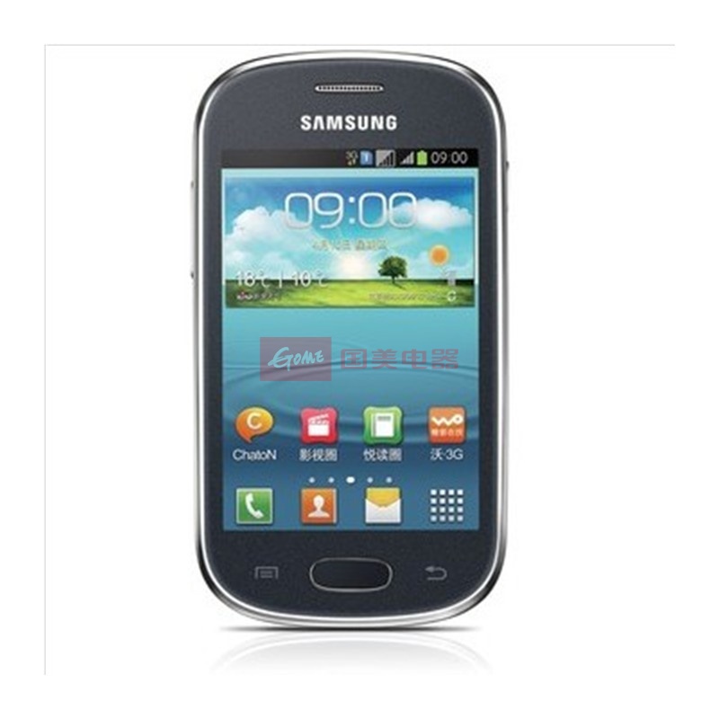 三星(samsung)s6812i 3g手机 wcdma/gsm 金属蓝
