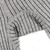 奥唯嘉 Ovega 加厚纯棉男士条纹 防寒保暖内衣套装 OMBN21002(灰色 XL)第4张高清大图