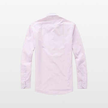 泽阳ZEYANG 2013秋冬新款男士衬衫 加绒长袖衬衫  ZYZS312(粉红色 43)