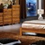 中式简约卧室柚木实木床(1.5M)第4张高清大图