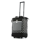 购物袋拉杆包正品女短途手提旅行包袋多功能箱包容量行李包手提包(黑色)