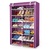 豪享佳 鞋柜 简易加固鞋柜 大容量宜家无纺布鞋柜 HH-O1B-XG-S7(紫色#886)