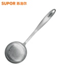 苏泊尔（SUPOR）KT04B1雅典系列优质不锈钢大漏勺长柄加深