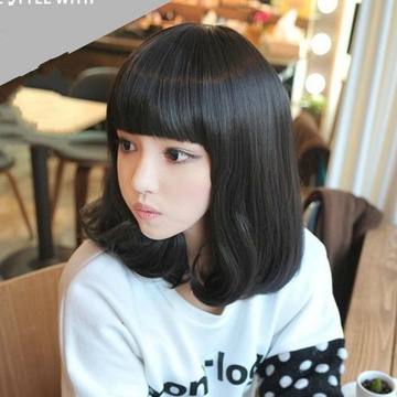 丝黛styler <em>发尾微卷</em>勾脸型 时尚白领梨花头假发