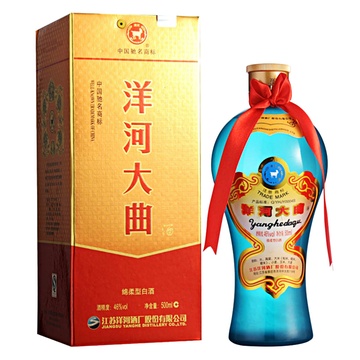 酒域网 38度洋河新天蓝500ml