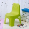 茶花 儿童凳子 卡通简约时尚椅凳 幼儿园靠背椅子 婴儿餐椅08531K(绿色)