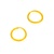多边金都 黄金足金 素圈耳环(1.8g)第3张高清大图