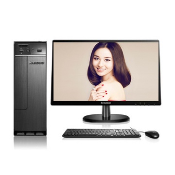 联想(lenovo)h3050 台式电脑整机 新品上市(i3-4160 4g 500g dvd 1g)