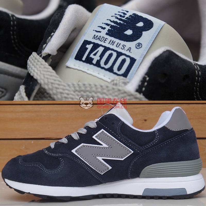 【新百伦A0005032062跑步鞋】New Balance新百伦男鞋NB正品代购J.Crew联名M1400NV运动跑步鞋秋冬(深蓝白 42)图片展示-国美在线立彩体育专营店