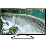 海力（horion) 42L51F 42英寸窄边大屏高清LED平板液晶电视(黑色 电视+挂件)