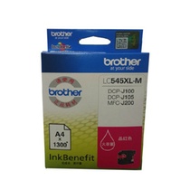 兄弟(Brother)LC549XL/LC545XL四色墨盒 适用DCP-J100/MFC-J200/DCP-J105(品红色 LC545XLM)
