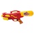 活石 儿童水枪玩具 特大号高压抽水式水枪玩具 沙滩戏水玩具(猪猪侠水枪红色)第2张高清大图