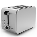 东菱（Donlim）DL-8117 多士炉 烤面包机家用自动不锈钢早餐吐司机2片(银色)