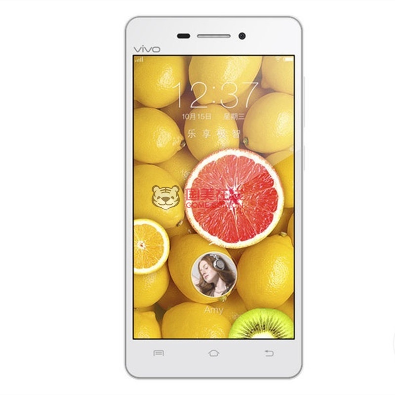 步步高vivoy29l移动4g3g双卡四核16gb5英寸玻璃屏智能手机白色移动4g