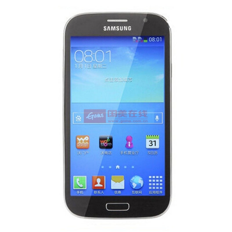 三星(samsung)galaxy i9082c 联通版(3g手机,四核双卡,5英寸,500万