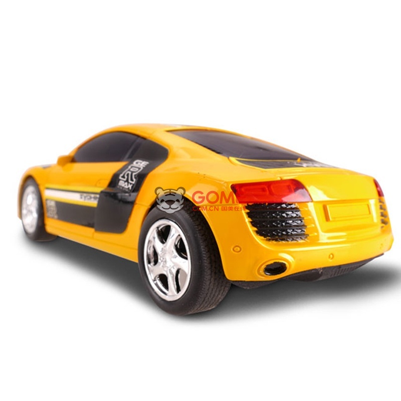 大型遥控赛车漂移充电遥控汽车跑车模型儿童男孩玩具车黄色