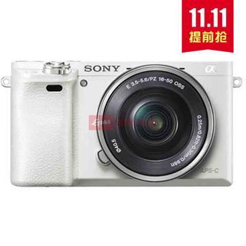 索尼ILCE-6000L A6000L 16-50mm镜头套机
