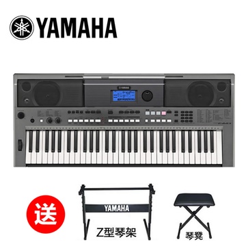 yamaha/雅马哈 psr-e443 成人电子琴儿童61力度键 初学 编曲 真品行货