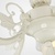 世源LED三头吊灯现代卧室灯欧式客厅灯简约餐厅灯具树脂灯饰7241(5头)第4张高清大图
