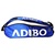 ADIBO 艾迪宝单肩背六支装羽毛球包B611男女款时尚运动多功能球拍包球袋(蓝色)