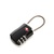 雨花泽（Yuhuaze)TSA钢丝海关锁情侣对装  行李箱箱包密码锁具 出国旅行挂锁 MLJ-96037(黑色)第2张高清大图