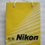 尼康（Nikon）典范店尼康相机购物纸袋 手提礼品袋 黄色第5张高清大图