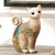 可爱情侣猫咪摆件树脂工艺品创意结婚礼物客厅电视柜家居装饰第5张高清大图
