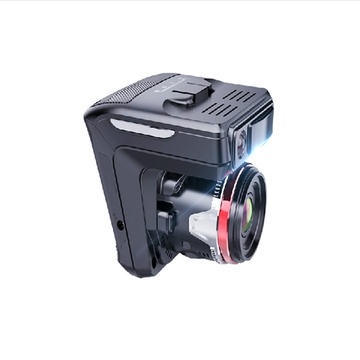 途美d800行车记录仪 汽车载高清夜视1080p三合一电子测速狗一体机