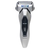 松下（Panasonic）ES-RT25电动剃须刀（男士刮胡刀，全身水洗，干湿两用，浮动3刀头）(灰色 ES-RT25)