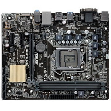 华硕(asus)h110m-k d3 主板(intel h110/lga 1151/只支持ddr3代内存)