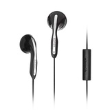 Edifier/漫步者 H180P通用耳机耳塞式 手机线控耳机麦克风重低音(黑色)