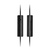 Edifier/漫步者 H180P通用耳机耳塞式 手机线控耳机麦克风重低音(黑色)第3张高清大图