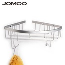 JOMOO九牧太空铝置物架 浴室转角三角架双层网篮937138 937137(937138单层)