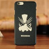 漫威系列iPhone6手机壳苹果6plus超级英雄保护套闪粉磨砂硬壳(6/6p/6s/6sp通用(狼人21)