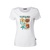 探路者2016春夏新款男女户外透气吸湿速干圆领短袖T恤TAJE81706(漂白-女款 XL)