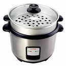 苏泊尔（SUPOR） CFXB60B1D-90 银色 6L容量 不锈钢外壳 不粘锅内胆 电饭煲