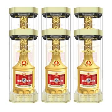 五粮液股份 a级金装版 52度 500ml(整箱(6瓶))