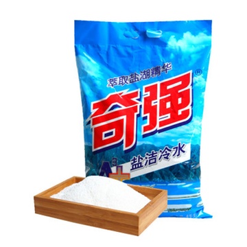 奇强a3 盐洁冷水洗衣粉4kg/袋