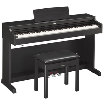 雅马哈电钢琴ydp-163r ydp163b ydp162升级版 数码钢琴电子钢琴(黑色