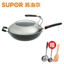 苏泊尔（SUPOR）PC28R2火红点二代无油烟炒锅不粘锅28CM电磁炉通用