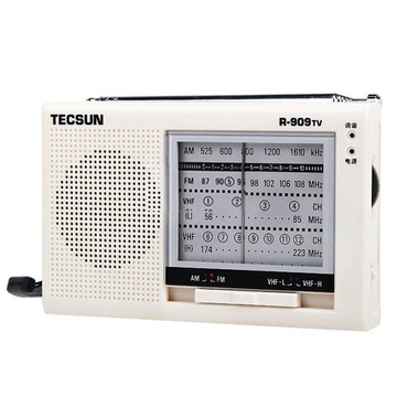 德生(tecsun)r909tv收音机(白色)
